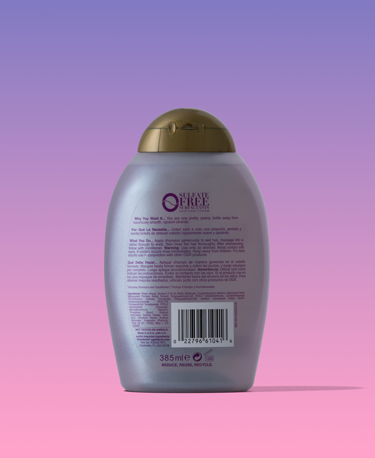 Smoothing + Liquid Pearl Shampoo 13 fl oz