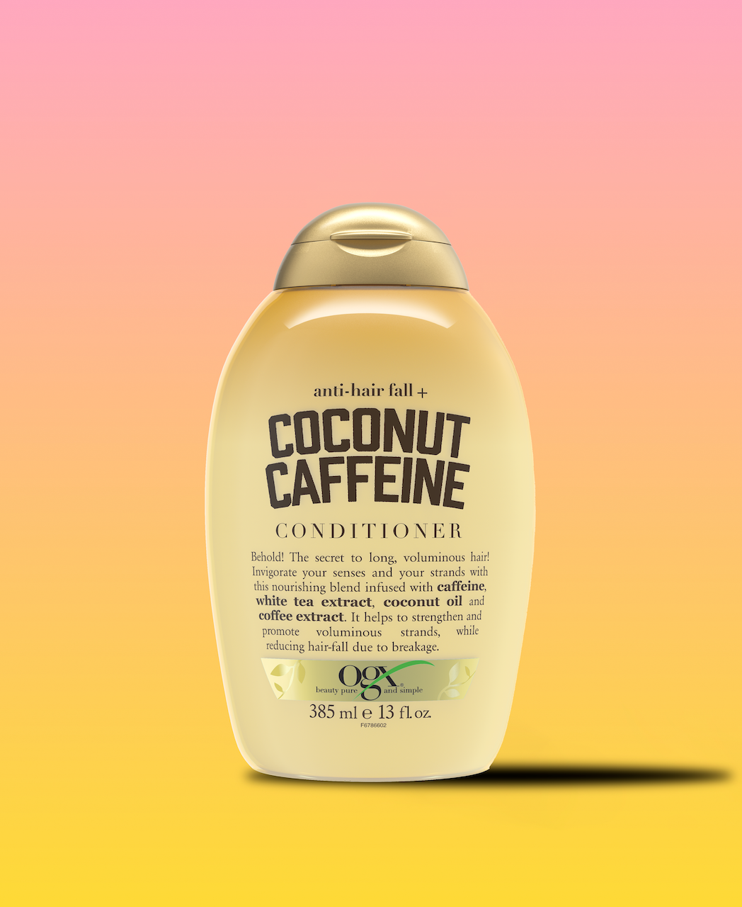 Anti-Hair Fall + Coconut Caffeine Strengthening Conditioner 13 fl oz