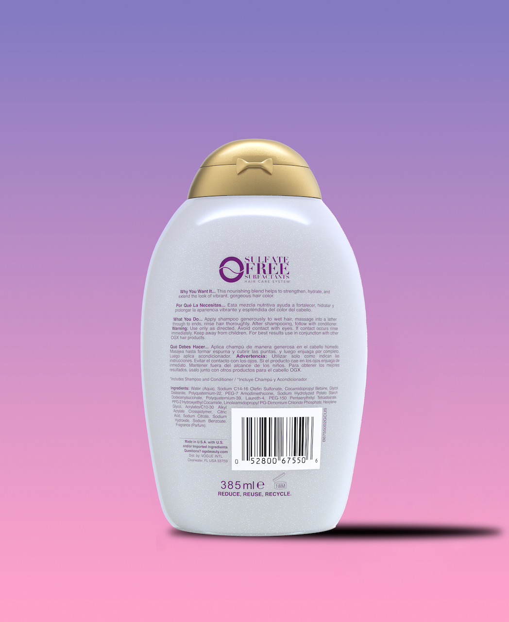 ColorGlam Hydrating Color Protectant Shampoo