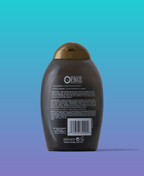 Purifying + Charcoal Detox Shampoo 13 fl oz